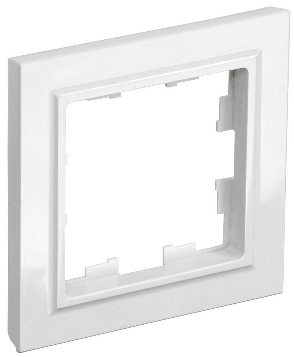 IEK Brite Рамки Рамка IEK BRITE 1-местная РУ-1-БрБ белый BR-M12-K01