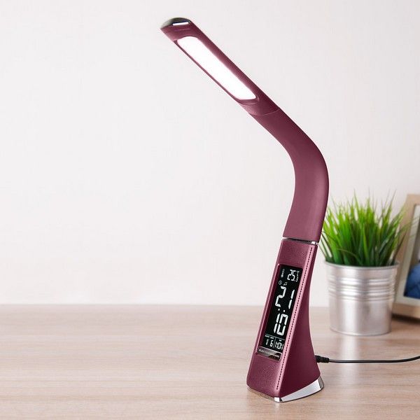 Настольные лампы Настольная лампа Elektrostandard Elara бордовый TL90220