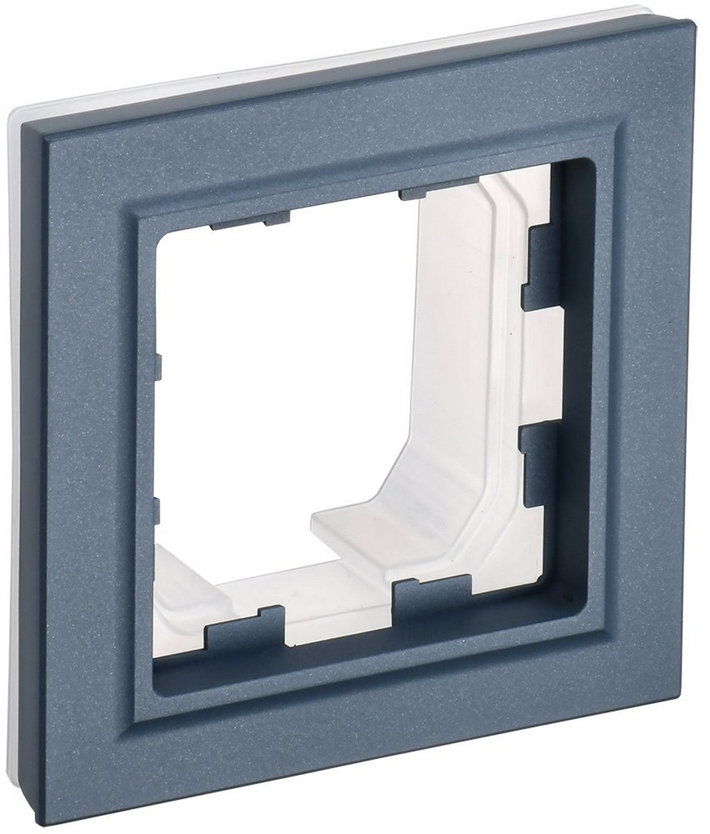 IEK Brite Рамки Рамка IEK BRITE 1-местная IP44 РУ-1-БрМ-44 маренго BR-M12-44-K35
