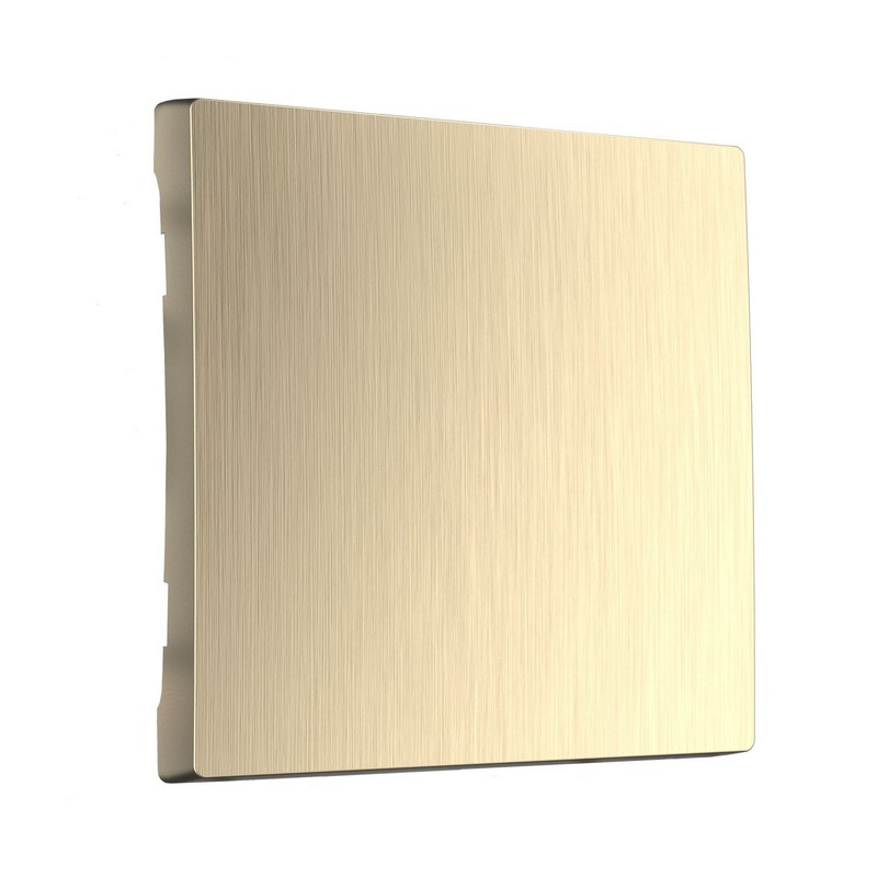 Werkel Шампань рифленный механизмы Клавиша Werkel для выключателя перекрестного (шампань рифленый) W1119010