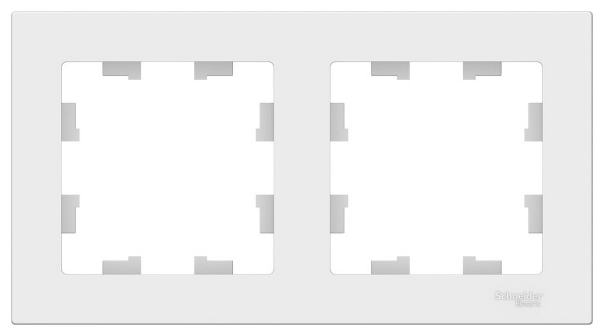 AtlasDesign Лотос Рамка Systeme Electric AtlasDesign Лотос 2-ая, универсальная ATN001302
