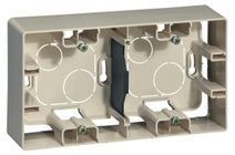 Legrand Etika Слоновая кость Коробка/накладная Legrand Etika слоновая кость монтаж 2-ая 672540