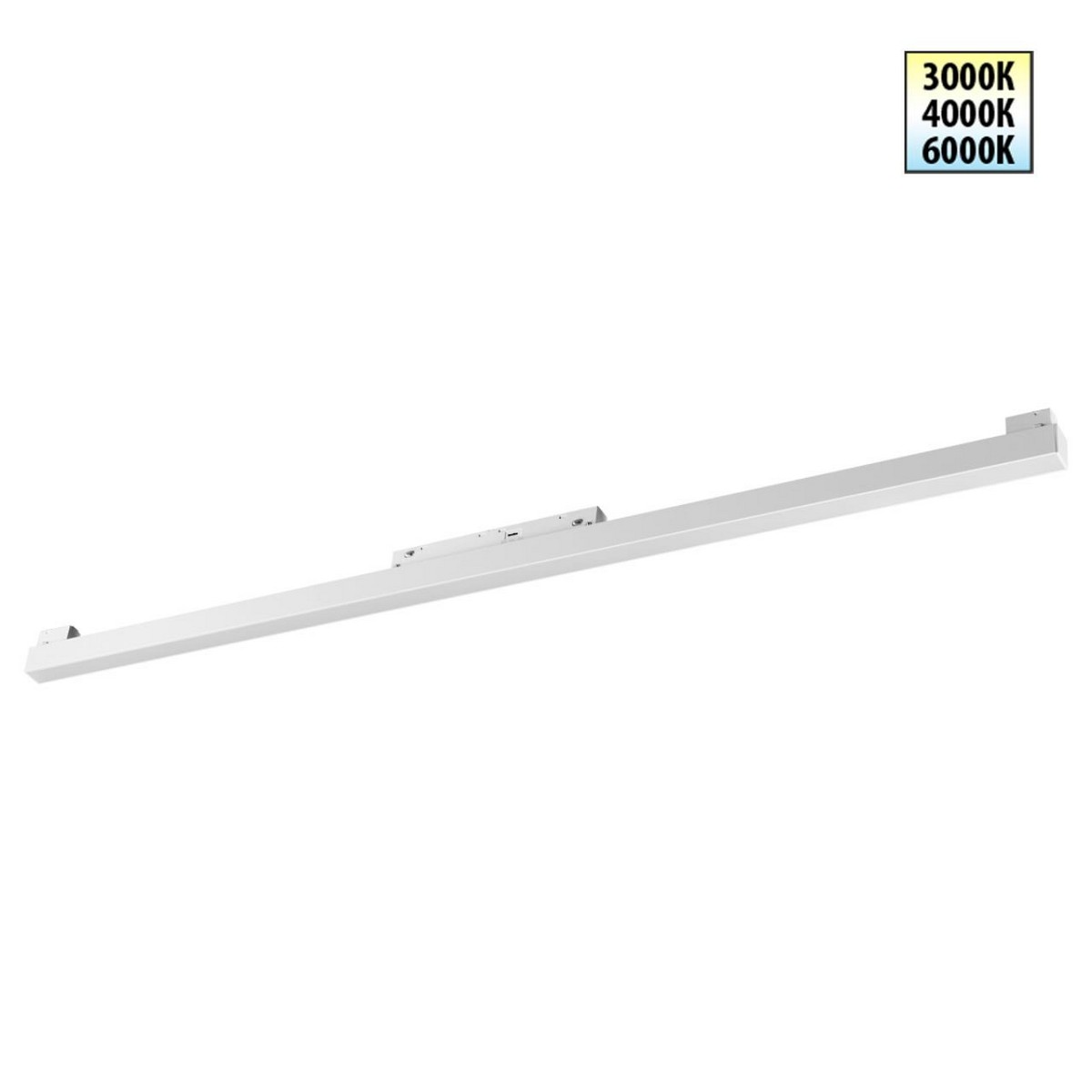 Трековые светодиодные светильники Трековый светильник для низков. шинопровода с переключателем цветовой темперетуры NOVOTECH 359620 FLUM