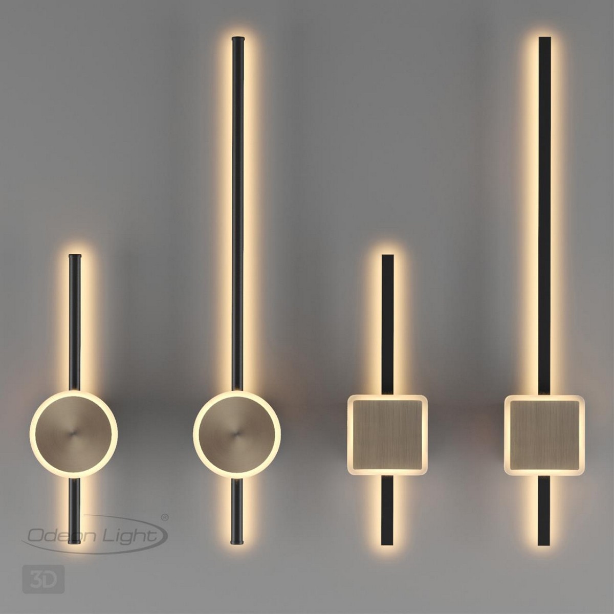 Накладные светодиодные светильники Настенно-потолочный светильник ODEON LIGHT 4257/18WL STILO 