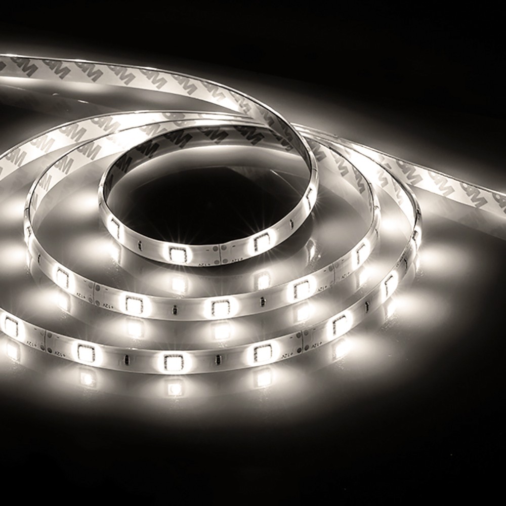 Светодиодная лента белая нейтральная Лента светодиодная Feron LS607 60SMD(5050)/м 14.4Вт/м 12V 4000К IP65 5метров 48290 