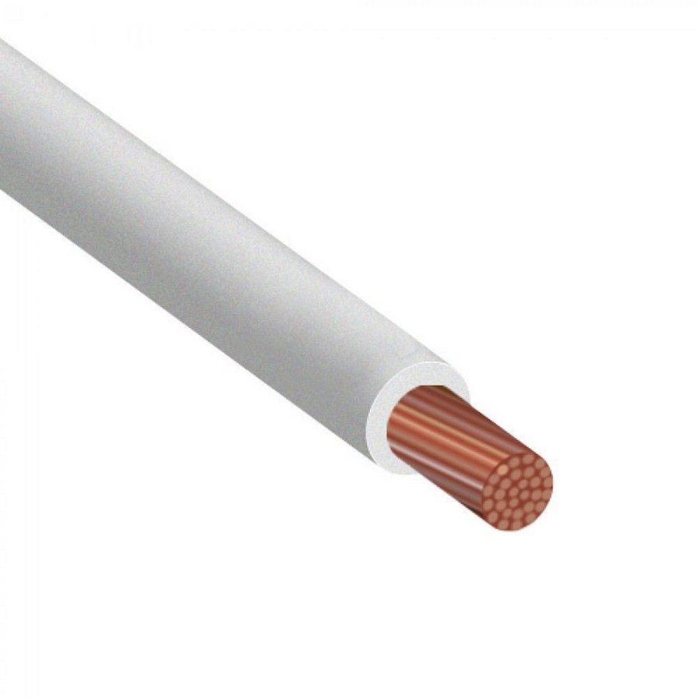 Провод одножильный ПуВ, ПуГВ Провод ПуГВ 1х2,5 белый ГОСТ 7399-97 ККЗ