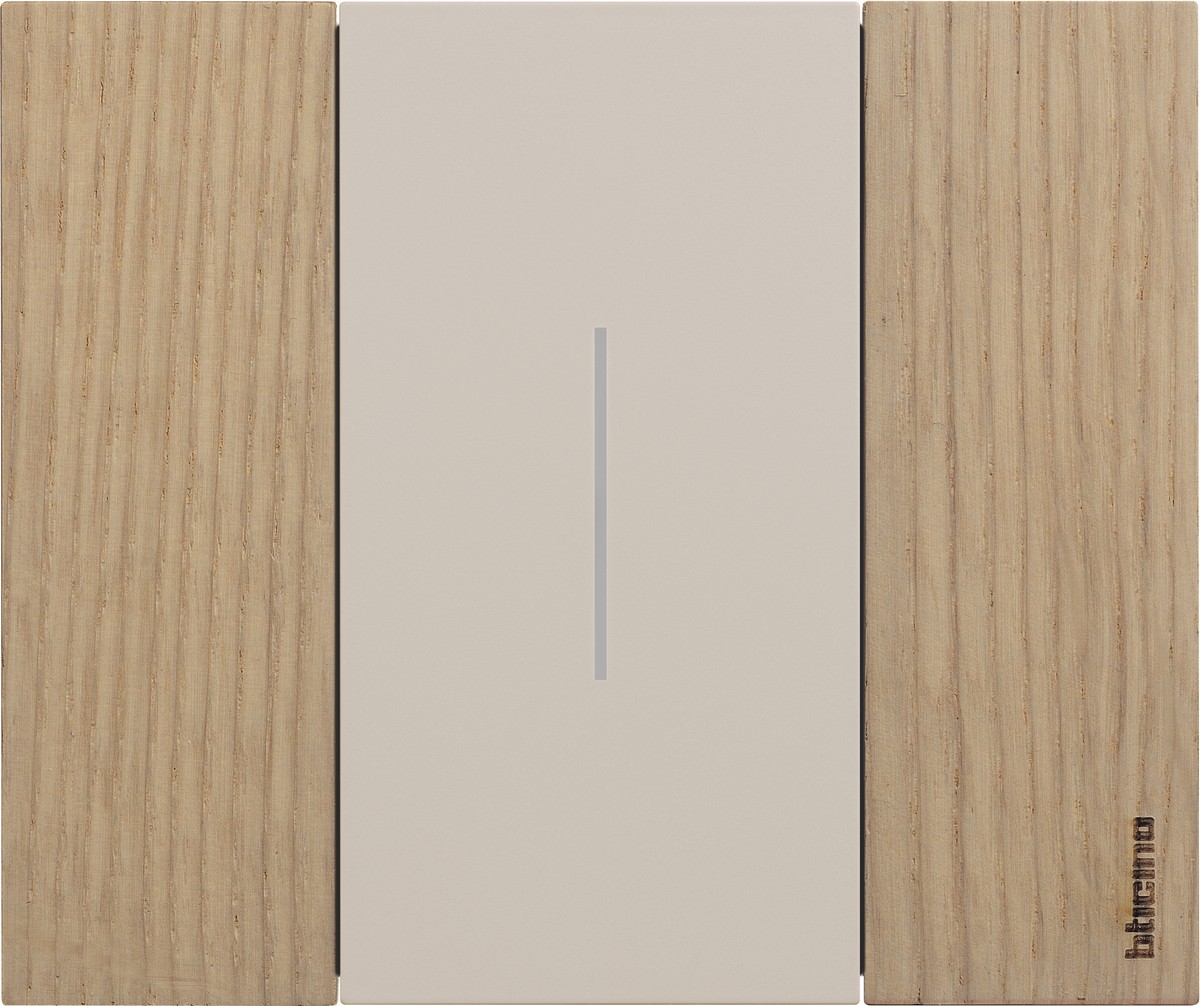 Bticino Living Now Рамки Рамка BT Living now Дуб немецкий стандарт 2 мод KA4802LM