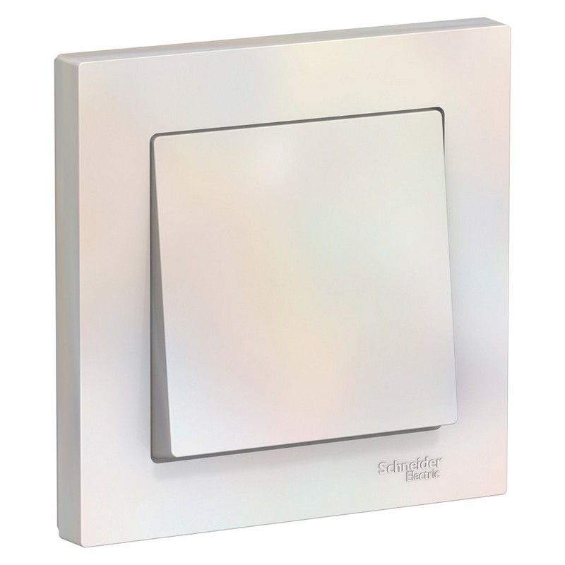 AtlasDesign Жемчуг Выключатель 1-клавишный Systeme Electric AtlasDesign Жемчуг в сборе ATN000412