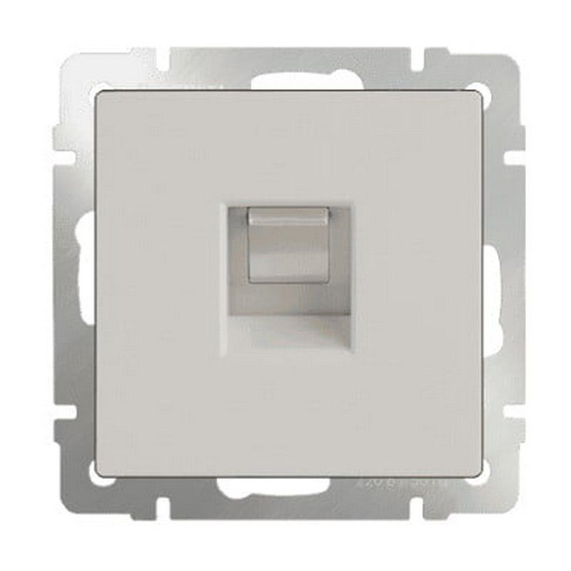 Werkel Белый механизмы Розетка Ethernet Werkel белая RJ-45 W1181001