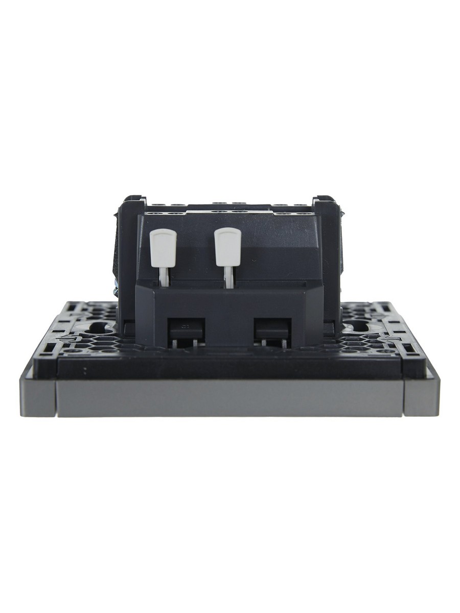 IEK FORTE&PIANO Сталь Выключатель IEK FORTE&PIANO Сталь 1-кл перекрестный 10А FP512