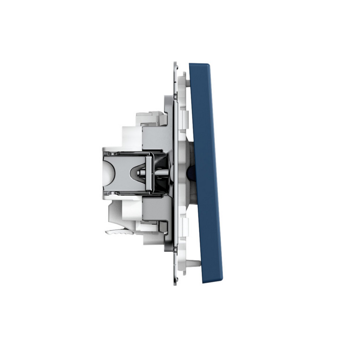 ArtGallery Аквамарин Выключатель SE ArtGallery Аквамарин 1-клавишный кнопочный быстрозажим. клем. GAL001115S