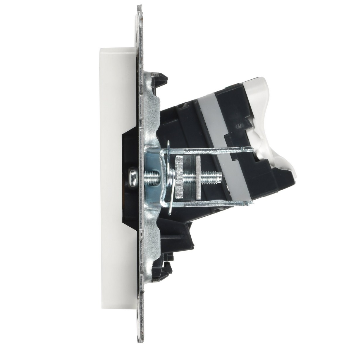 IEK Brite Белый Розетка IEK BRITE компьютерная RJ45 кат.5E РК10-БрБ белый BR-K10-1-K01