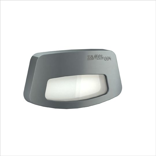 Встраиваемые светодиодные светильники Светильник для лестницы Zamel TERA Графит/Тепл.бел. на стену 14V DC 03-111-32