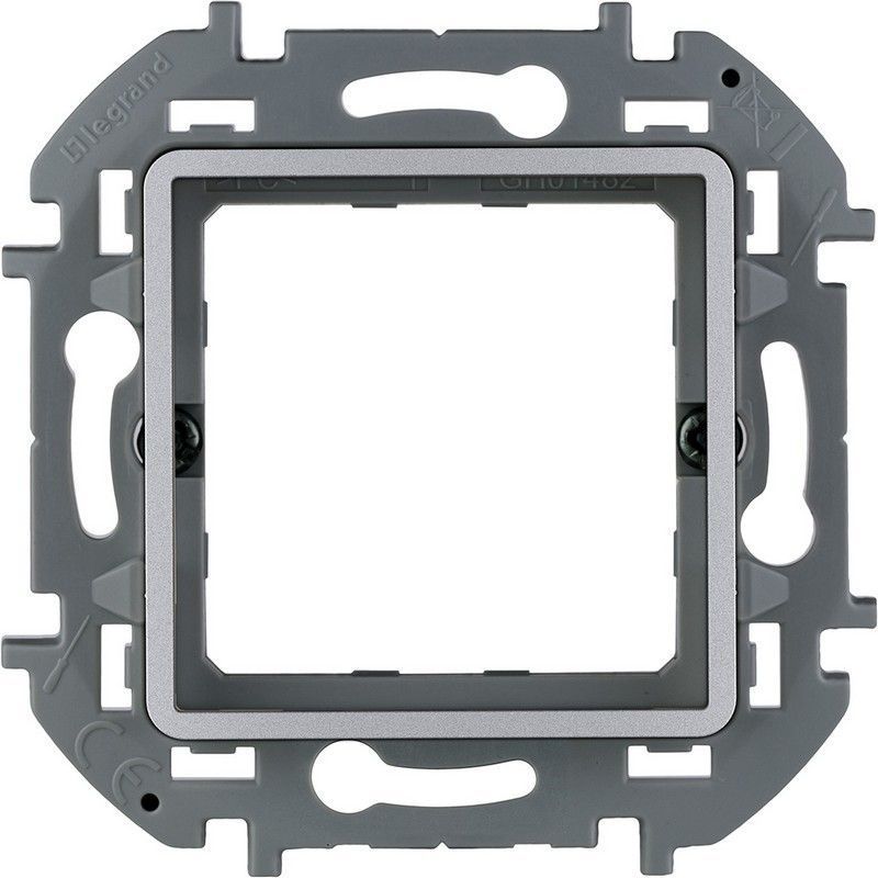 Legrand Inspiria Алюминий Адаптер Legrand INSPIRIA Алюминий для механизма Mosaic 673902