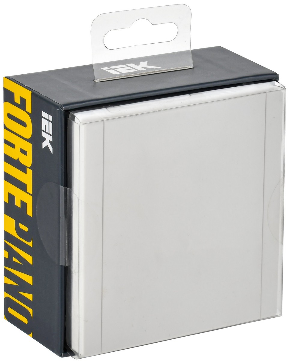 IEK FORTE&PIANO Белый Розетка IEK FORTE&PIANO Белый с/з со шт с крышкой винтовое крепление 16А IP44 FP221