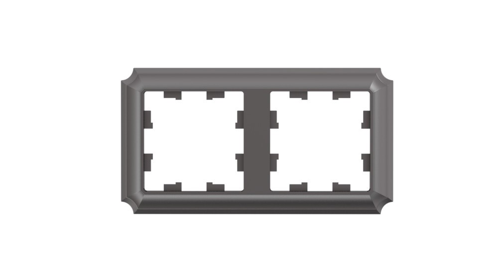 AtlasDesign Рамки Antique Рамка Systeme Electric AtlasDesign Antique Мокко 2-ая, универсальная ATN100602