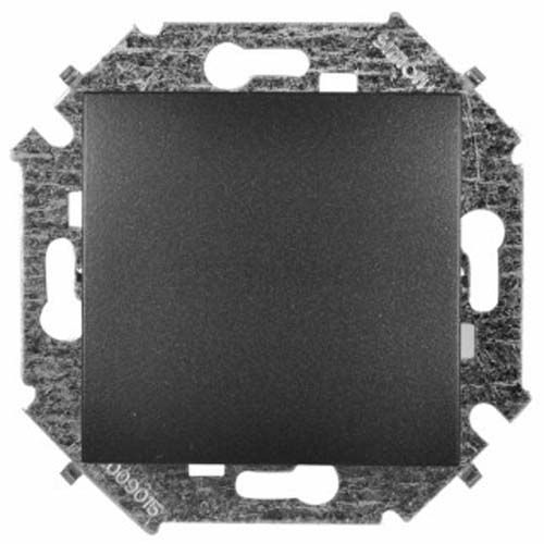 Розетки и выключатели Simon 15 Графит Переключатель перекрёстный Simon 15 Графит 16А 1591251-038