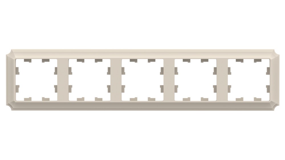 AtlasDesign Рамки Antique Рамка Systeme Electric AtlasDesign Antique Бежевый 5-ая, универсальная ATN100205