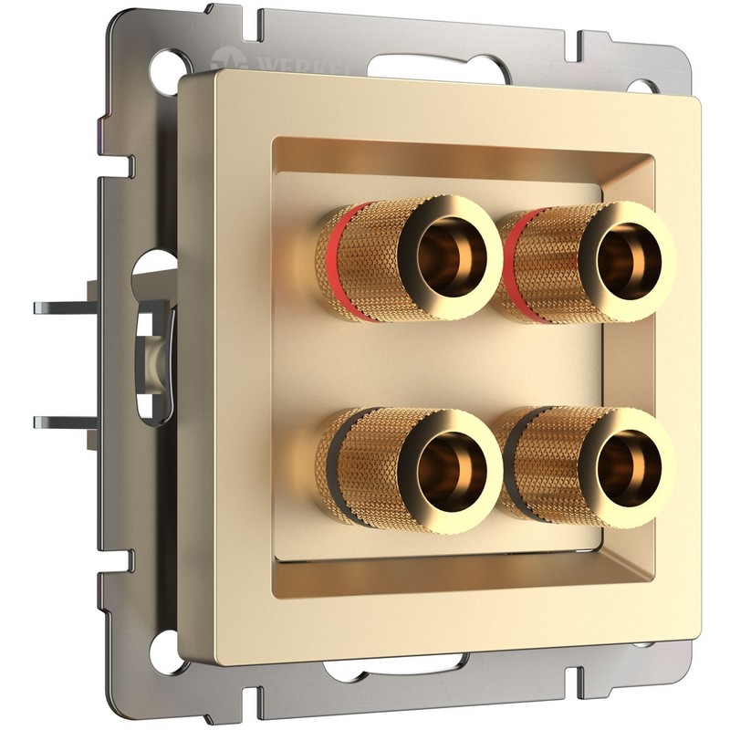 Werkel Шампань механизмы Акустическая розетка Werkel (шампань) W1185011