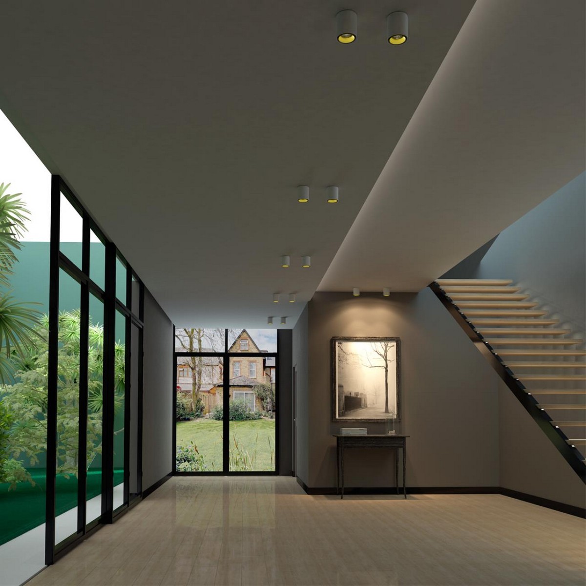 Накладные светодиодные светильники Светильник накладной NOVOTECH 358486 RECTE 