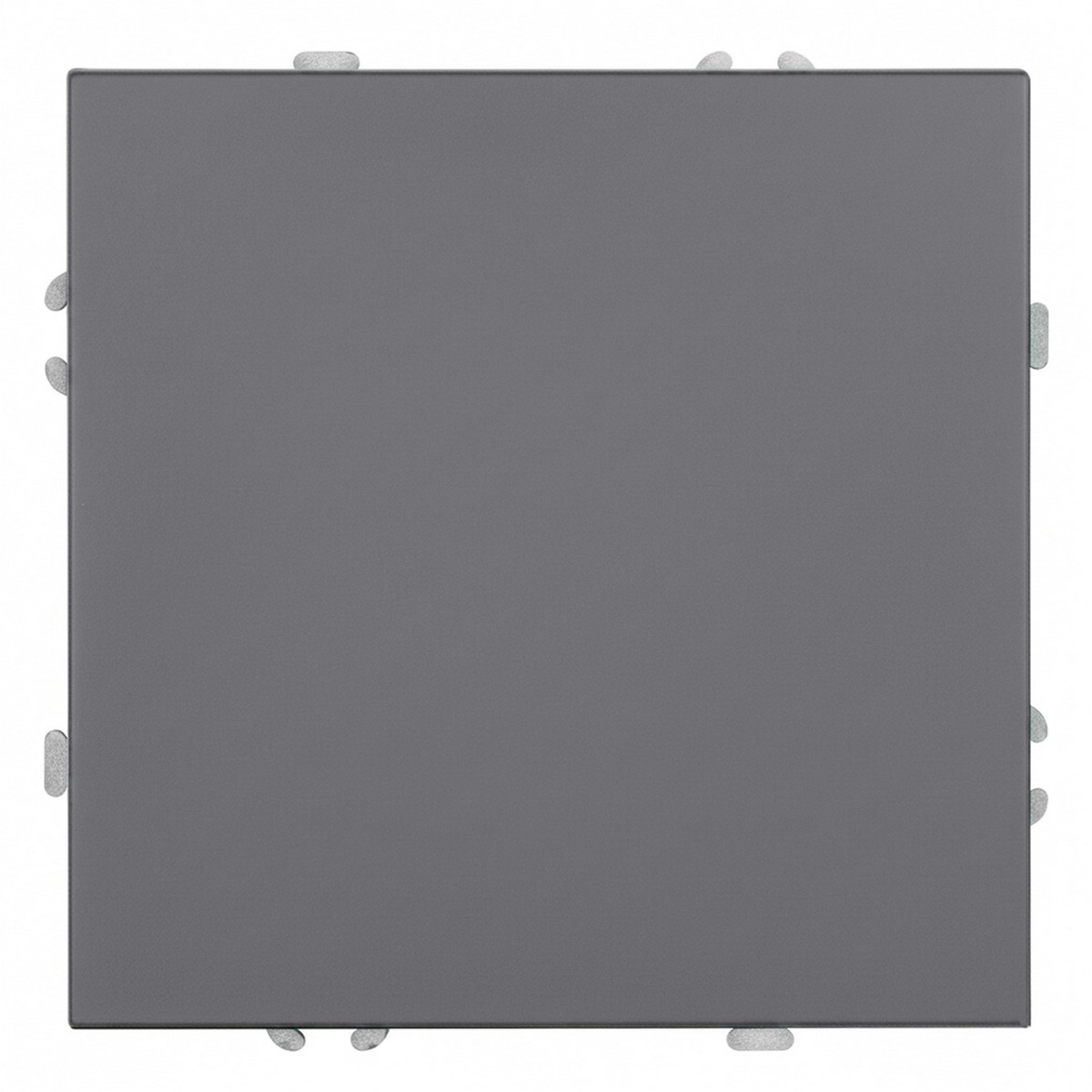 Эмили - Розетки и выключатели Stekker Выключатель 1-клавишный STEKKER Эмили RSW10-5103-10ZK платиново-серый soft touch 50238