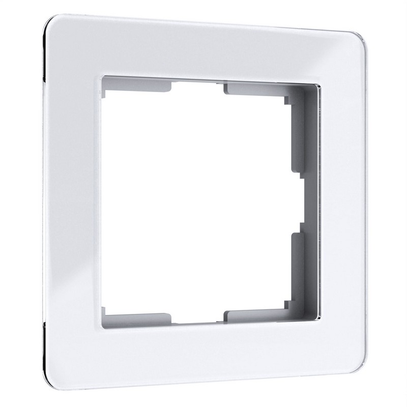 Рамки Werkel Acrylic Рамка Werkel на 1 пост Acrylic белый W0012701