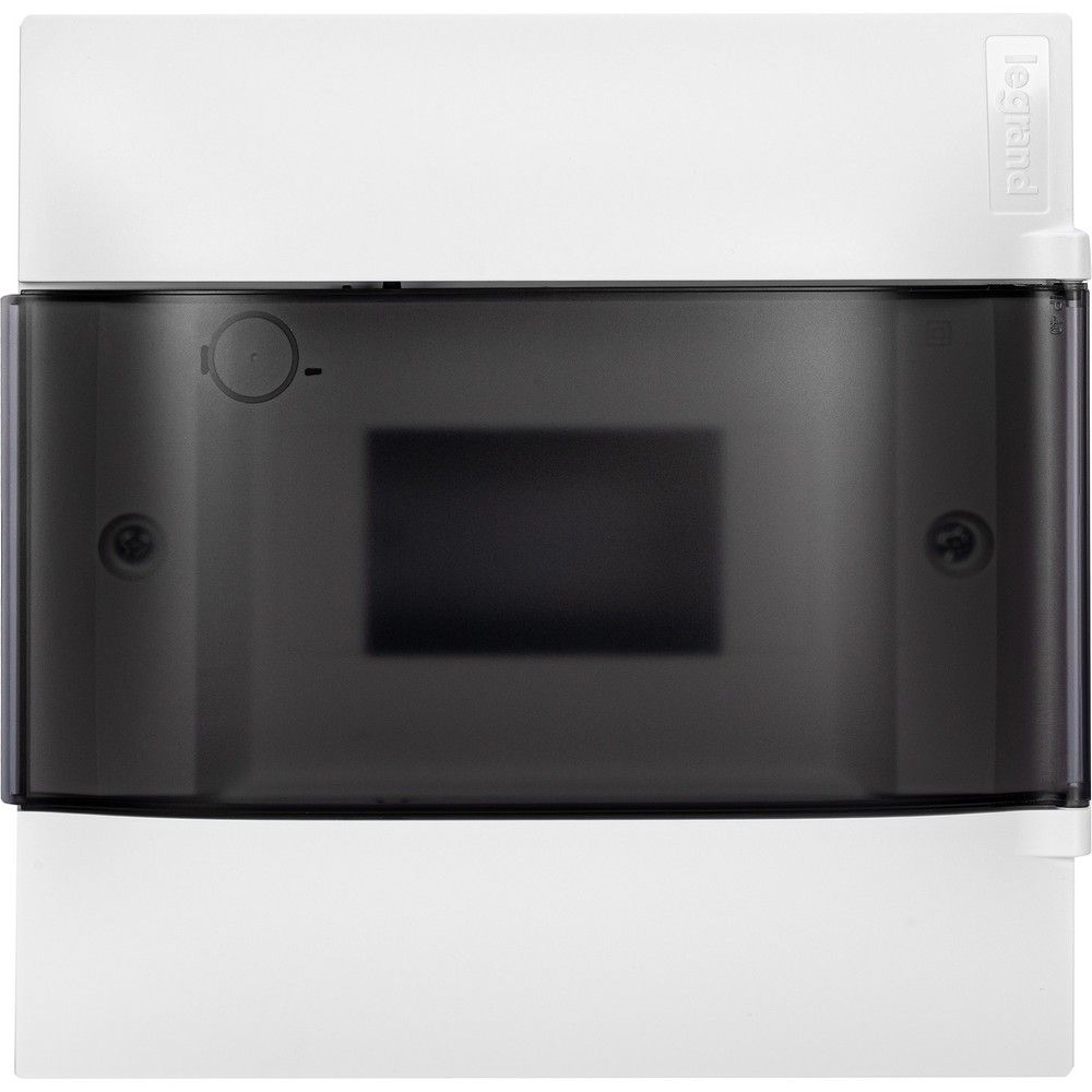 Пластиковые боксы и щиты Legrand Пластиковый щиток Legrand Practibox S Встраиваемый 6 мод 1X6 Дымчатая дверь 134556