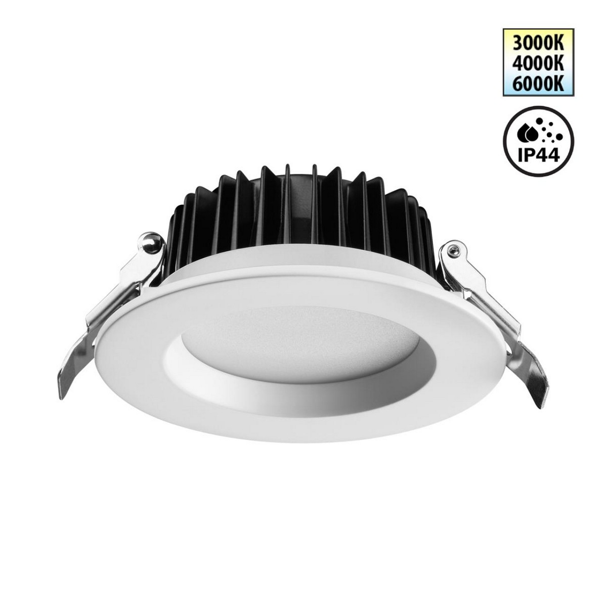 Встраиваемые светодиодные светильники Встраиваемый светодиодный светильник с переключателем цветовой температуры NOVOTECH DRUM 359413