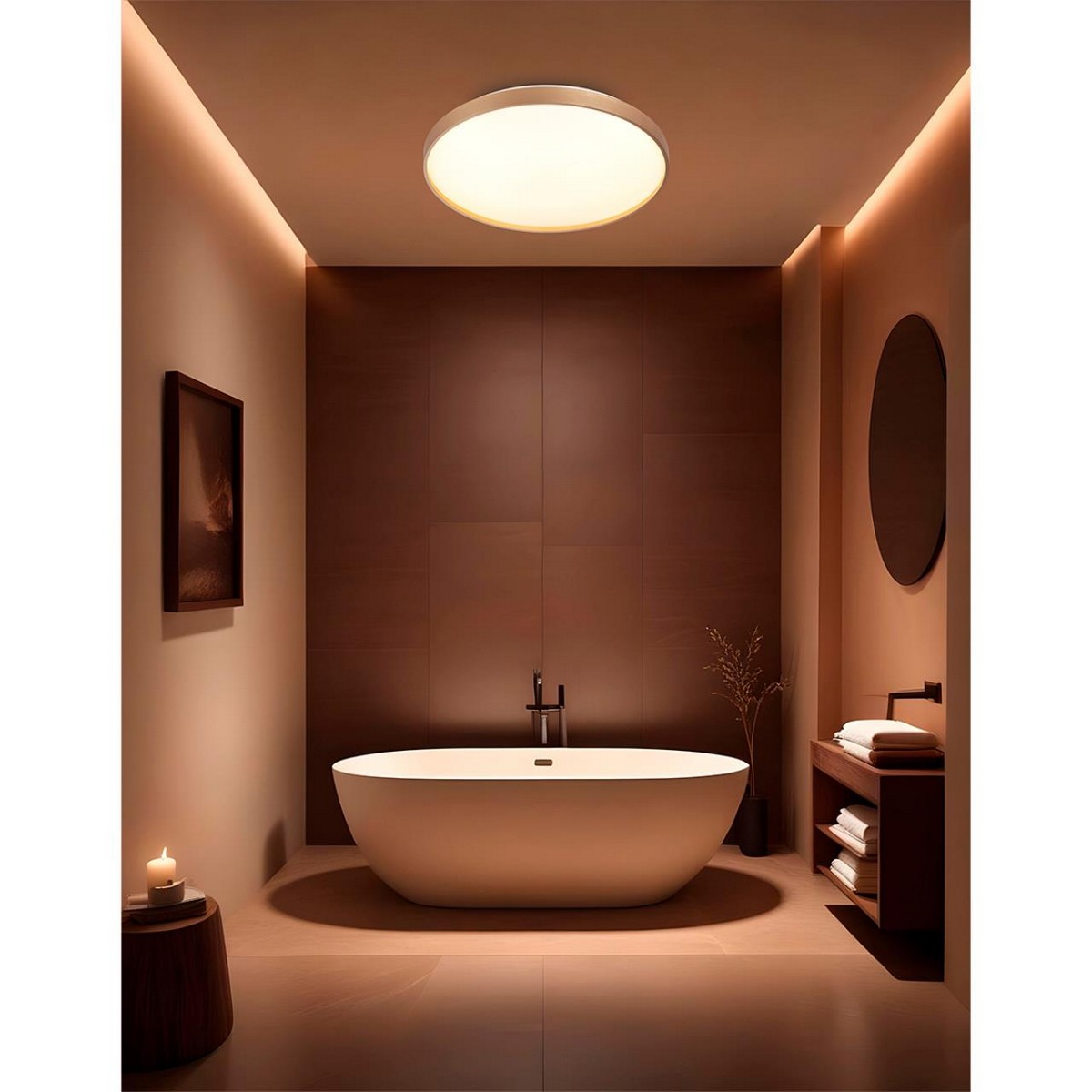 Управляемые светодиодные светильники и люстры Настенно-потолочный светильник СОНЕКС 7783/EL GABY 