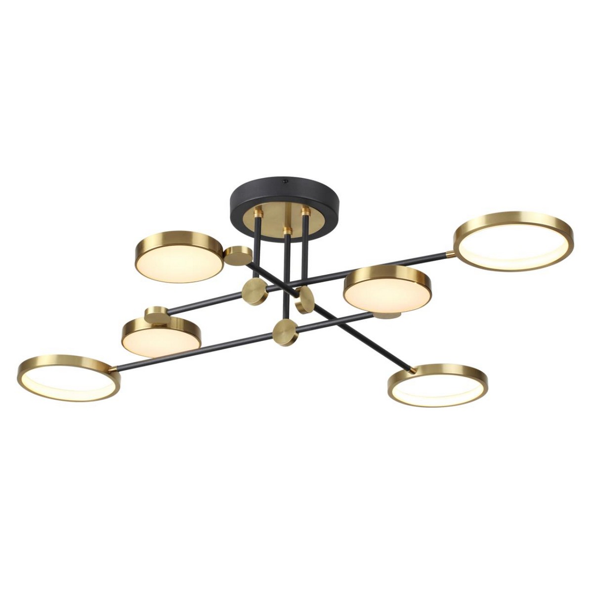 Накладные светодиодные светильники Потолочный светильник ODEON LIGHT 4320/60CL DENZEL 