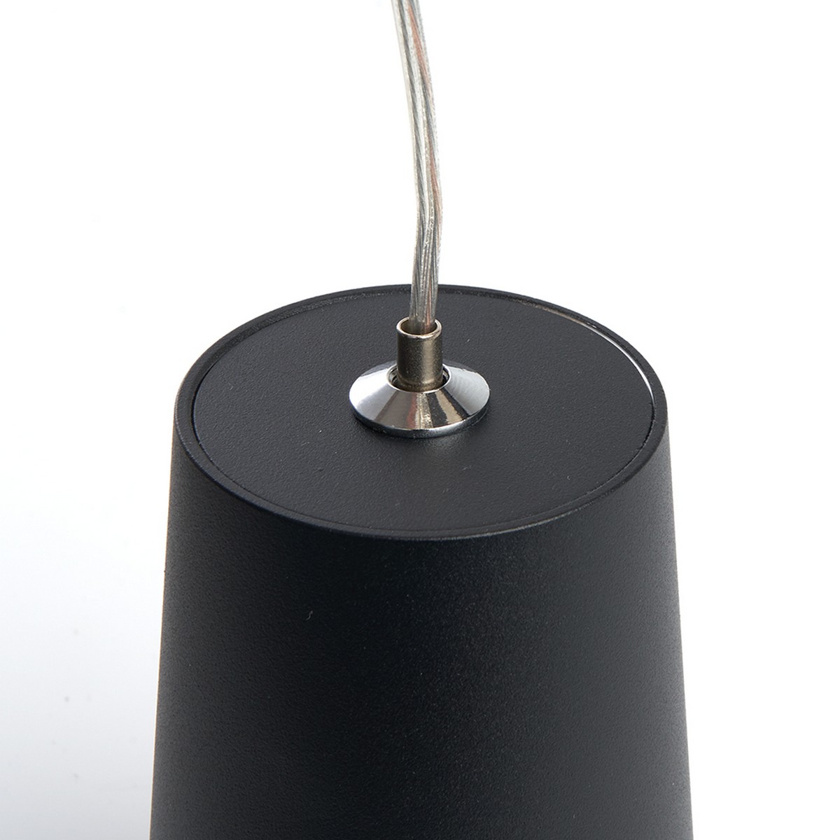 Подвесные светодиодные светильники Светильник подвесной Feron ML1838 Barrel BELL levitation MR16 черный 48421 