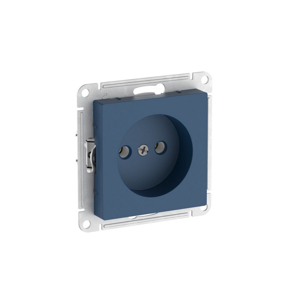 AtlasDesign Аквамарин Розетка SE AtlasDesign Аквамарин без заземления без шторок быстрозажим. клем. ATN001141S