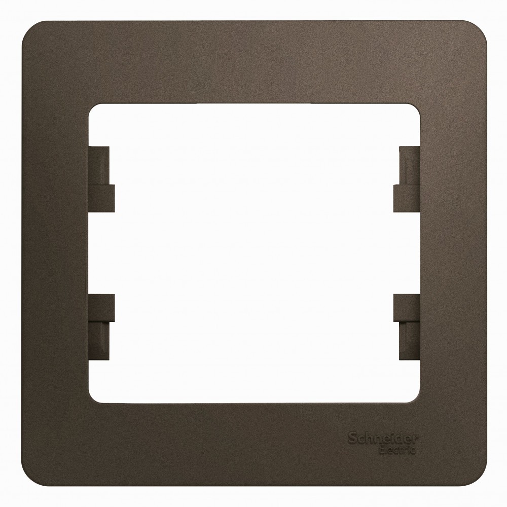 Glossa Шоколад Рамка Systeme Electric Glossa Шоколад 1-я GSL000801