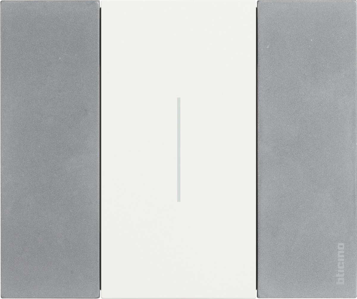 Bticino Living Now Рамки Рамка BT Living now Луна немецкий стандарт 2 мод KA4802NW