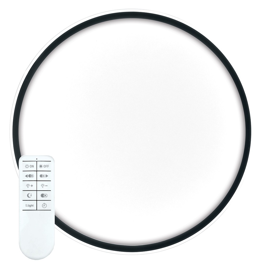 Управляемые светодиодные светильники и люстры Светодиодный управляемый светильник Feron AL5800 RING 80W 3000К-6500K 41557