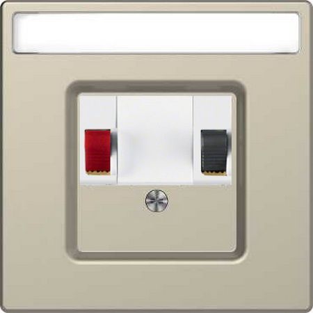 Merten D-Life Сахара Аудио розетка 1 линия белая Merten D-Life сахара