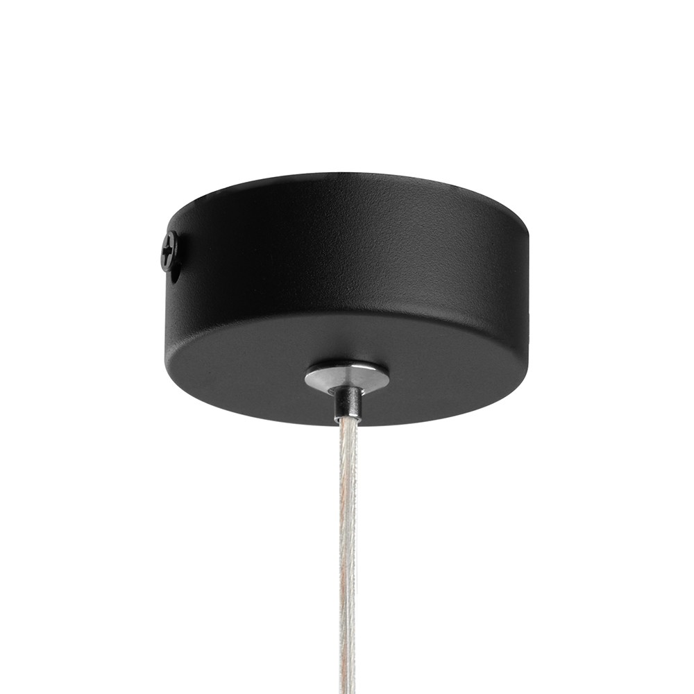 Подвесные светодиодные светильники Светильник подвесной Feron ML1838 Barrel BELL levitation MR16 черный 48421 