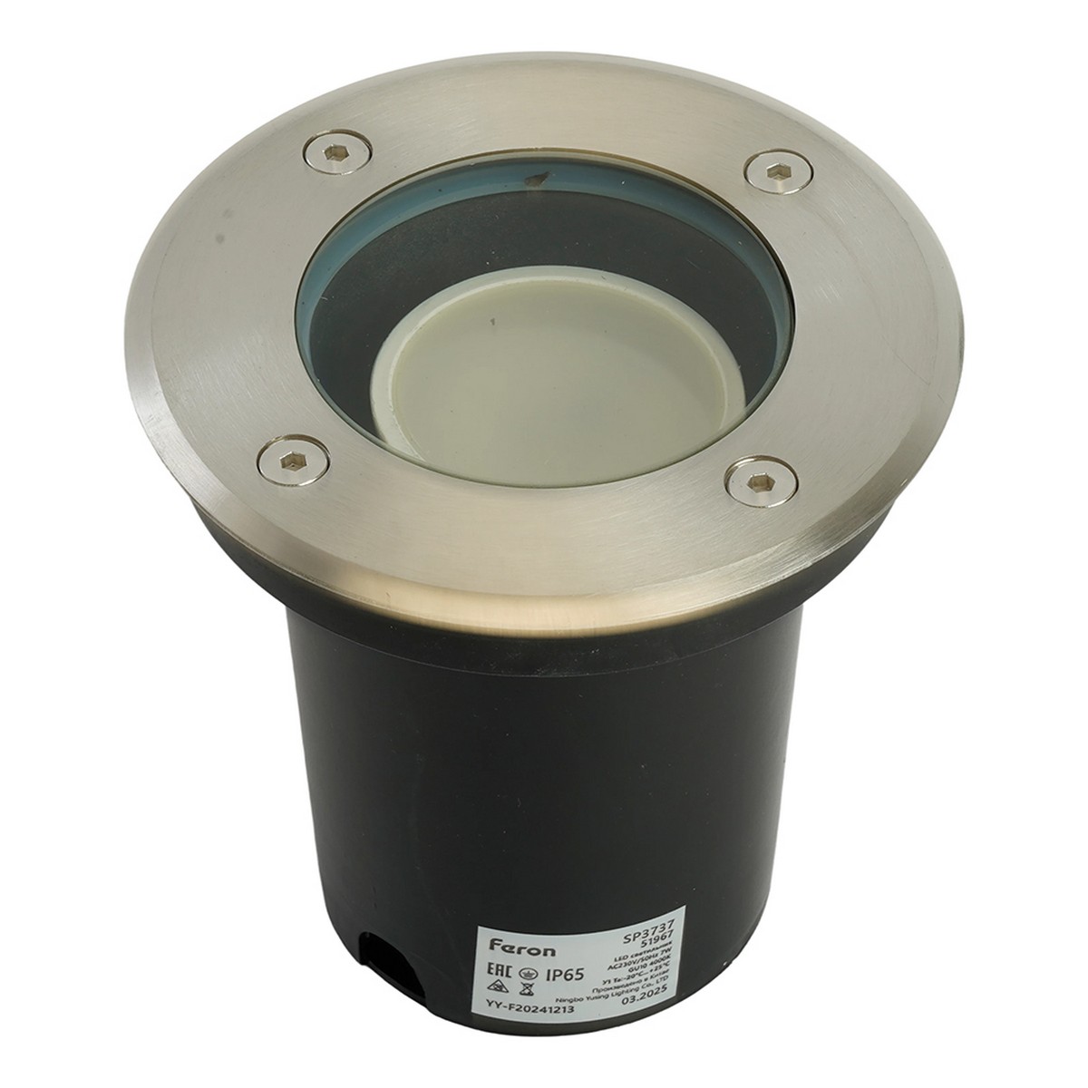 Светодиодные ландшафтные светильники Светодиодный светильник тротуарный (грунтовый) Feron SP3737 7W 4000K 230V IP65 51967