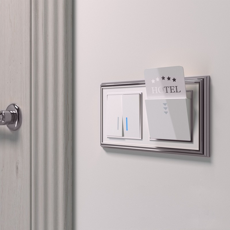 Werkel Белый механизмы Выключатель Werkel проходной двухклавишный с подсветкой белый W1122101