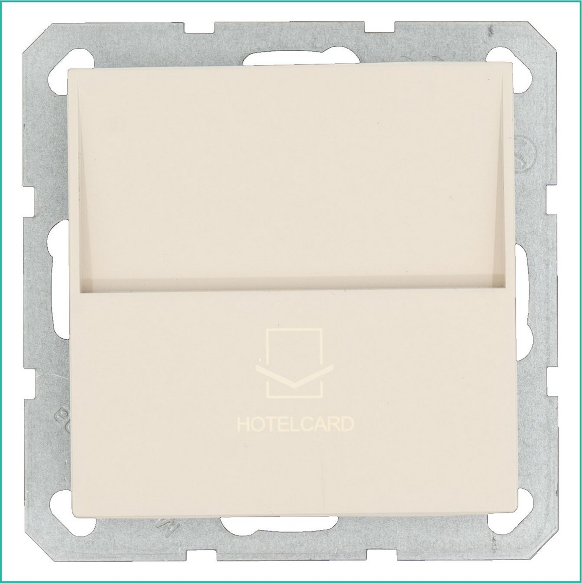 JASMART G - розетки и выключатели Карточный выключатель JASMART Тауп G6209T