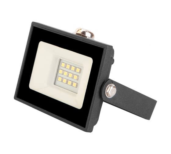 Прожекторы светодиодные Прожектор светодиодный GENERAL GTAB-10BT-IP65-6500 черный  403109