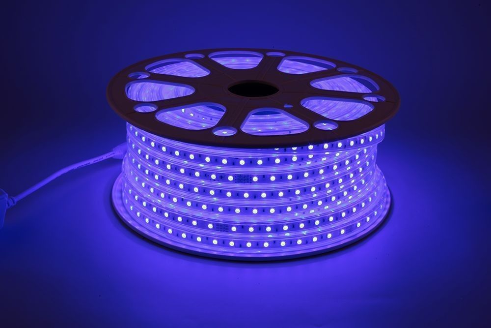 Светодиодная лента RGB Лента светодиодная Feron LS706 60SMD(5050)/м 11Вт/м 220V IP65 RGB 50 метров (цена за метр) 32718 