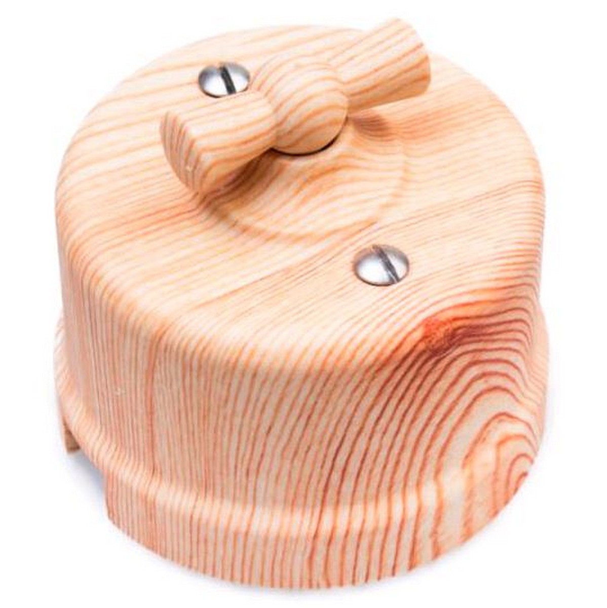 Bironi Лизетта - Ретро розетки и выключатели Выключатель проходной BIRONI Карельская сосна 1-кл B1-201-13