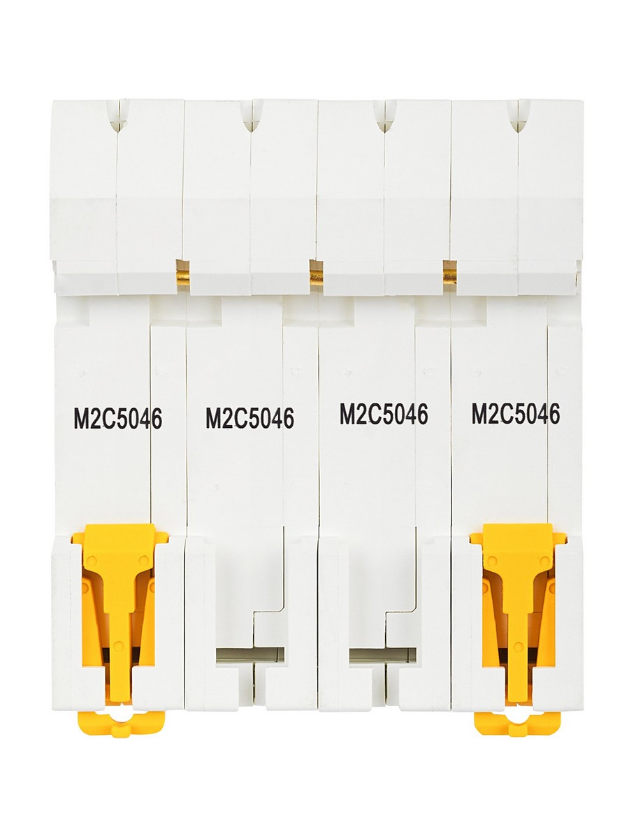 4 полюсные (четырехполюсные) Автоматический выключатель IEK ARMAT M06N 4P C 50А AR-M06N-4-C050 