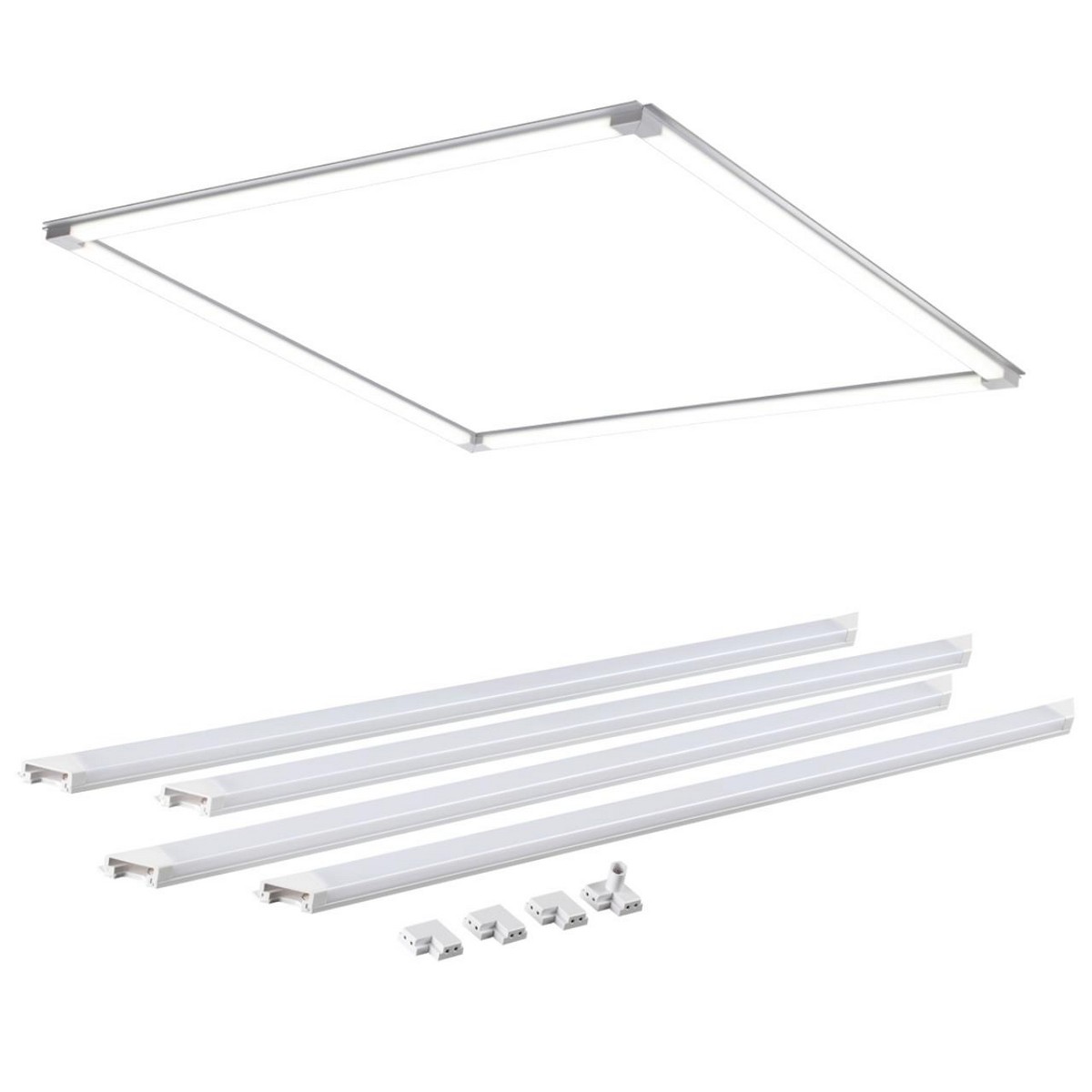 Светодиодные светильники армстронг 600*600 Светодиодный светильник встраиваемый в Армстронг NOVOTECH 358455 NELIO