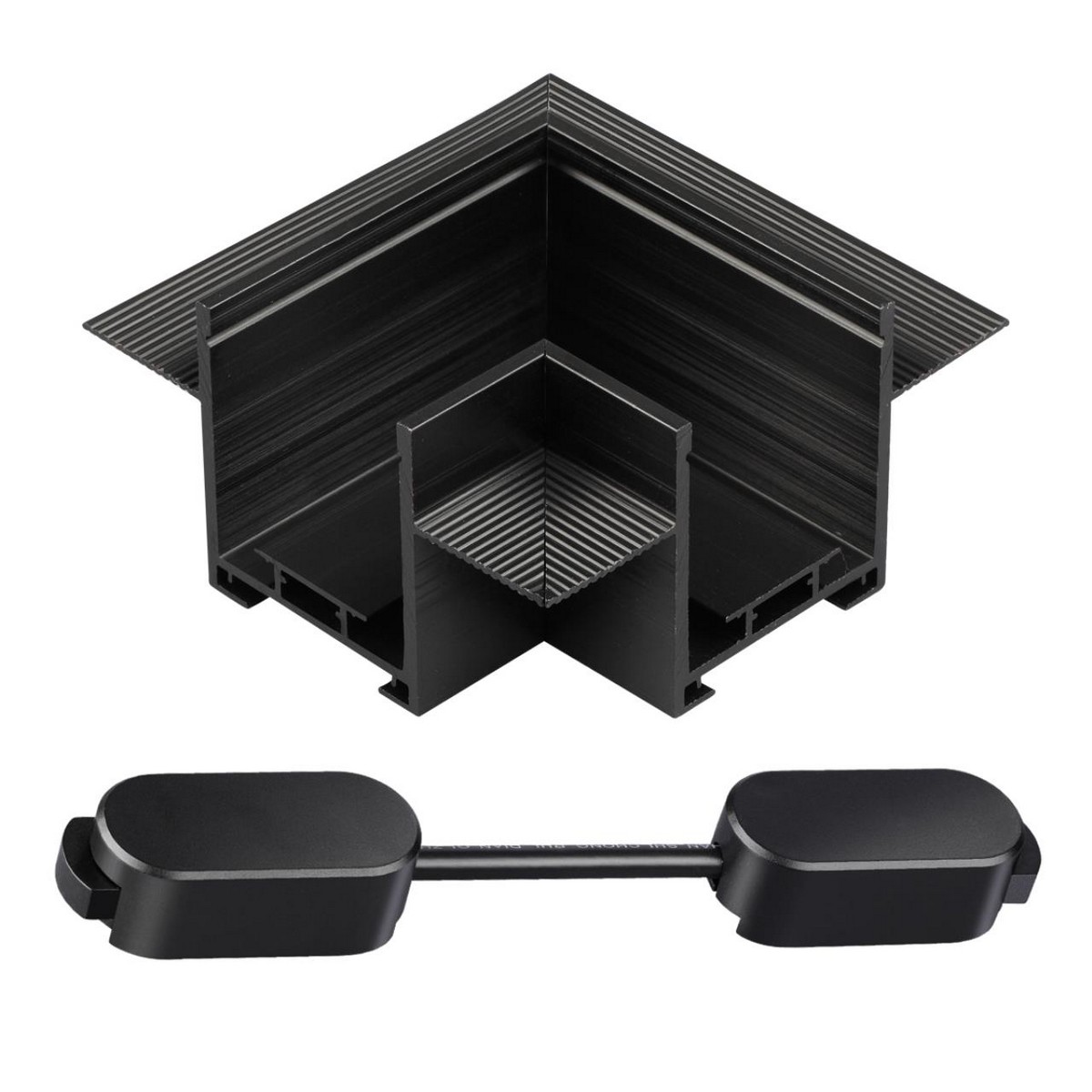 Трековые светодиодные светильники Соединитель L-образный угловой для шинопровода встраиваемого в ГКЛ NOVOTECH 135274 EASY