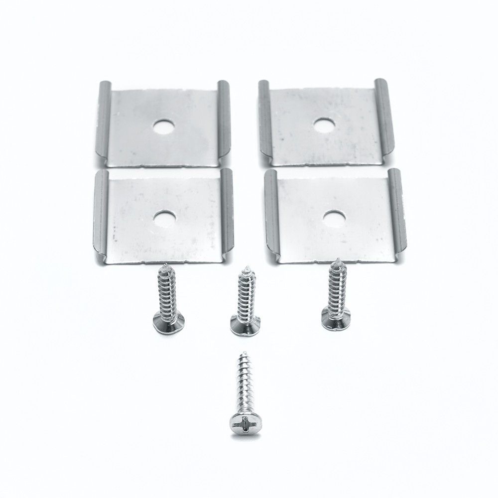 Профиль и крепеж для светодиодной ленты Профиль Feron  для светодиодной ленты накладной "Линии света" белый CAB257 10373 