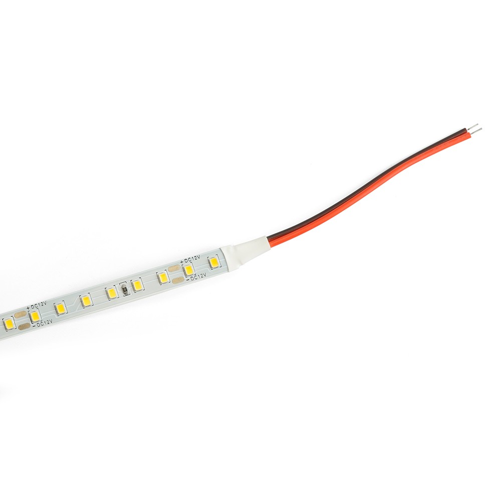Светодиодная лента белая нейтральная Лента светодиодная SAFFIT SST02 120SMD(2835)/м 9.6Вт/м 12V 4000К IP20 5 метров 55241 