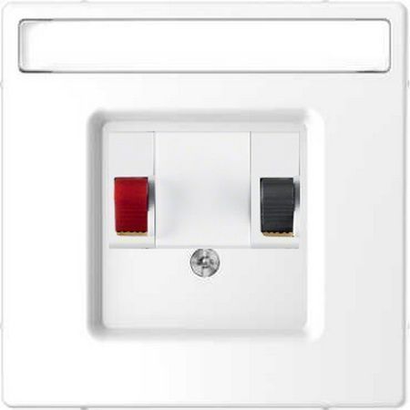 Merten D-Life Белый лотос Аудио розетка 1 линия белая Merten D-Life белый лотос