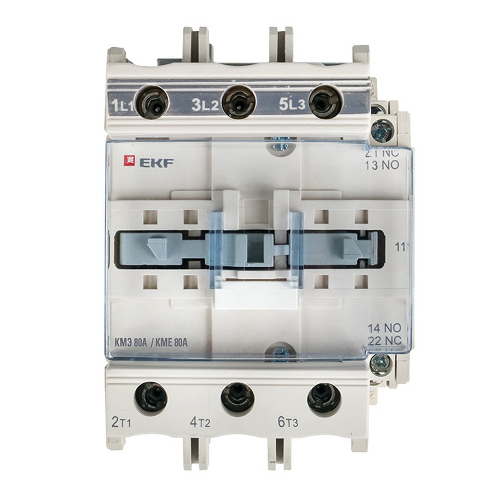 Контакторы Контактор EKF PROxima КМЭ малогабаритный 80А 220В NO+NC ctr-s-80-220 